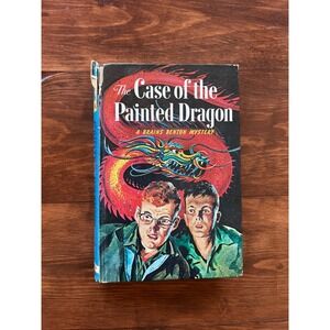 The Case of the Painted Dragon Brains Benton‎ Mystery Book Whitman 1963